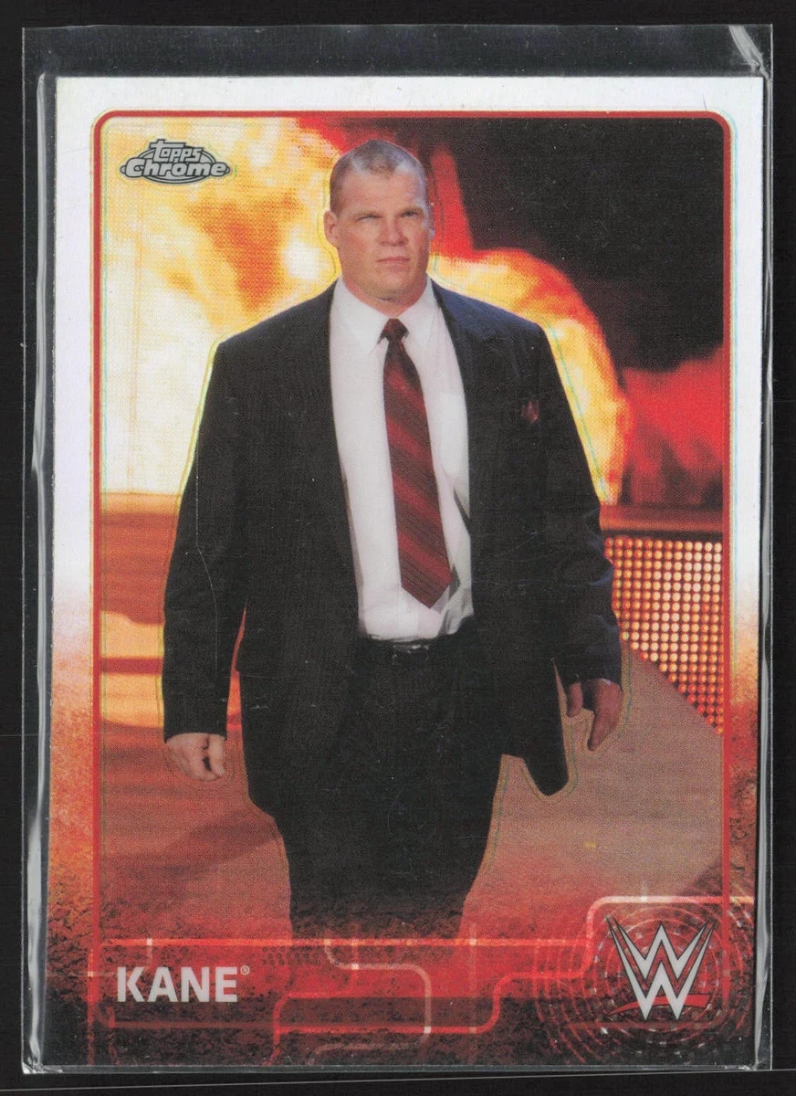 2015 Topps Chrome WWE #40 Kane Refractor