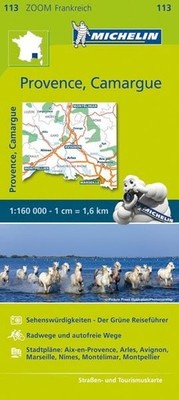 Provence, Camargue - Zoom Map 113. 1 : 160 000 Map