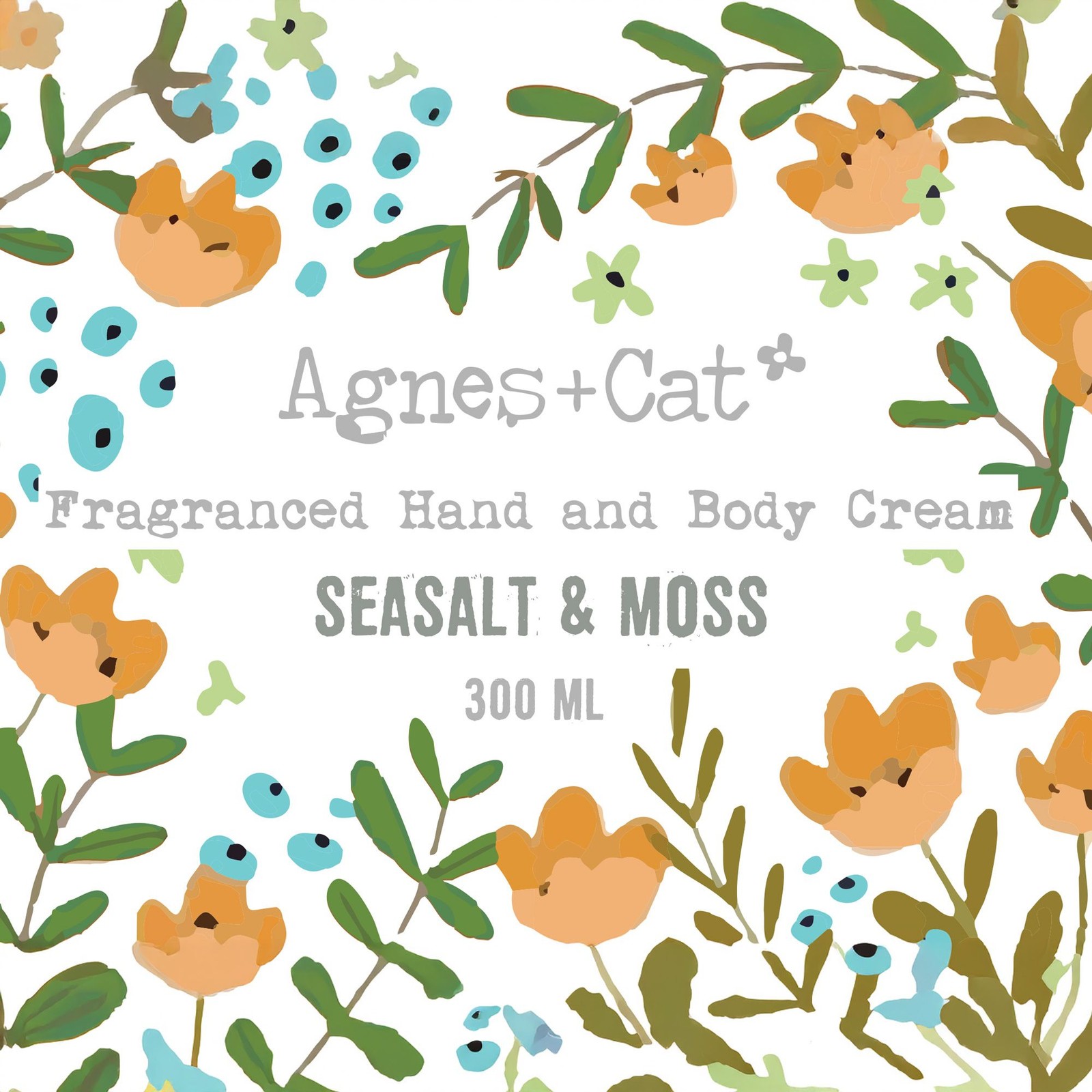 Agnes + Cat Hand Body Cream - Sea Salt Moss Creams Personal
