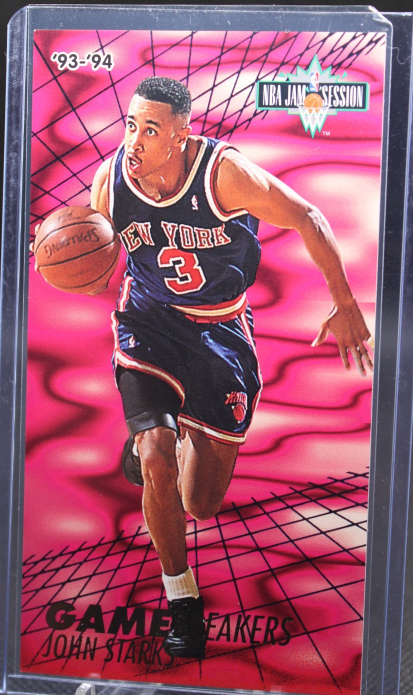 1993-94 Fleer NBA Jam Session Game Breakers - John Starks #7