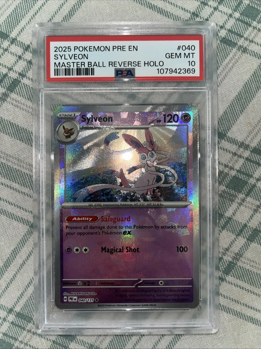 Preços baixos em Jogos de cartas colecionáveis individuais Sylveon