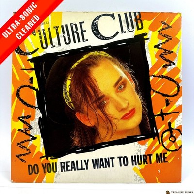 Culture Club   Do You Really Want To Hurt Me 45RPM Single Ltd Ed VG+ 1982