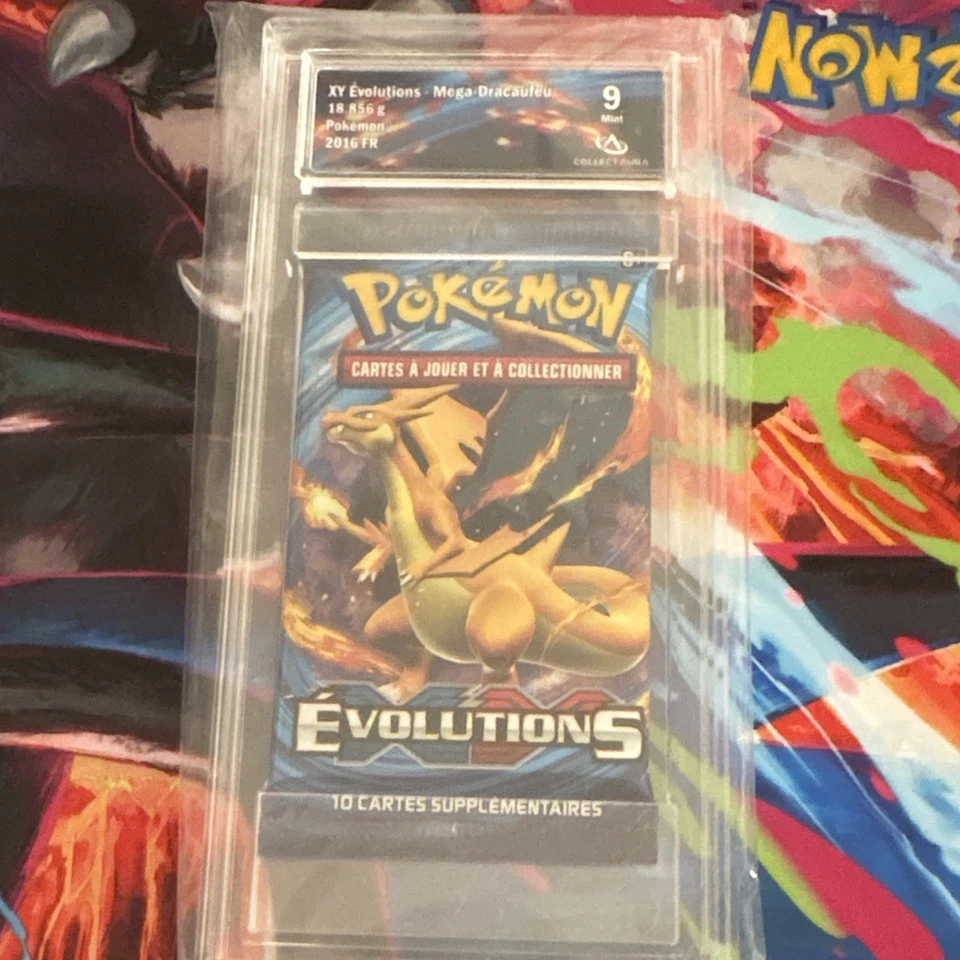Pokémon JCC Booster XY Évolutions Dracaufeu FR 10 cartes noté 9 Collect Aura - Photo 1/2