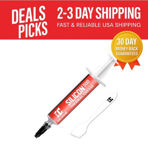 Carbon-Based 2g Thermal Compound Paste for Efficient CPU & GPU Heat Dissipation