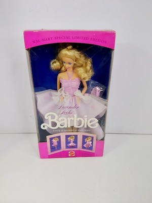 Vintage 1989 Lavender Locks Barbie Mattel Light Purple Gown to Mini Dress