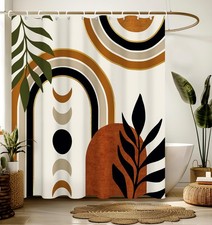 Shower Curtain for Bathroom Stall Boho Modern Cute Aesthetic Decorative Girly...