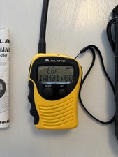 Midland 74-250 Handheld NOAA All-Hazard Radio With Weather Back Cover Loose