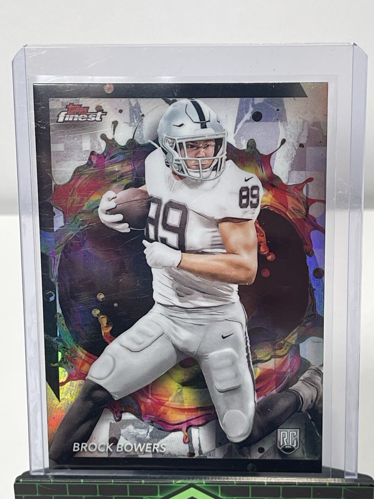 2024 Topps Finest - Rare Brock Bowers #282 Refractor (RC)