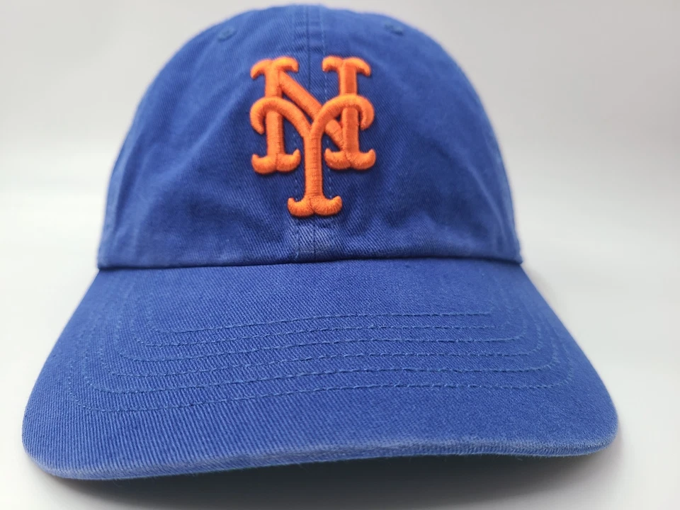 New York Mets 47 Brand Franchise Fitted 2XL XXL Hat Cap Men MLB Baseball Blue - Image 2 of 4