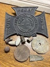 Civil War lot  Chickamauga Piece Of US Belt Buckle, Rosette- More!!!!