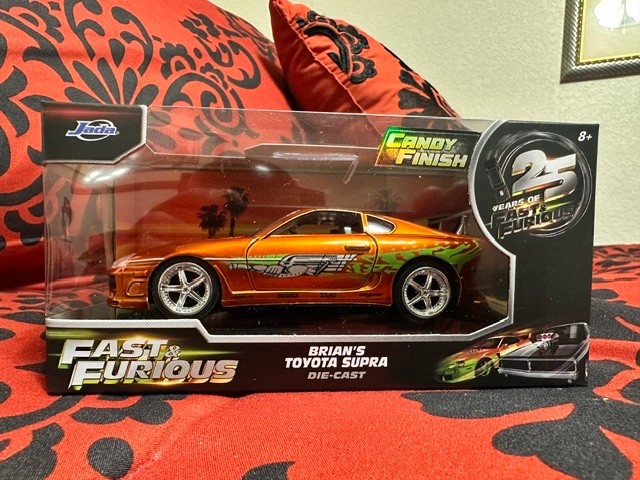 Jada Toys 25th Of Fast & Furious Candy Finish 1/32 Brian's Toyota
