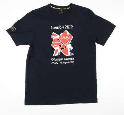 London 2012 Herren T-Shirt schwarz Olympia, Größe S, Sport