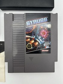 Gyruss Nintendo NES Game 1989 CIB Complete with manual Boxed Vintage Vtg Shooter