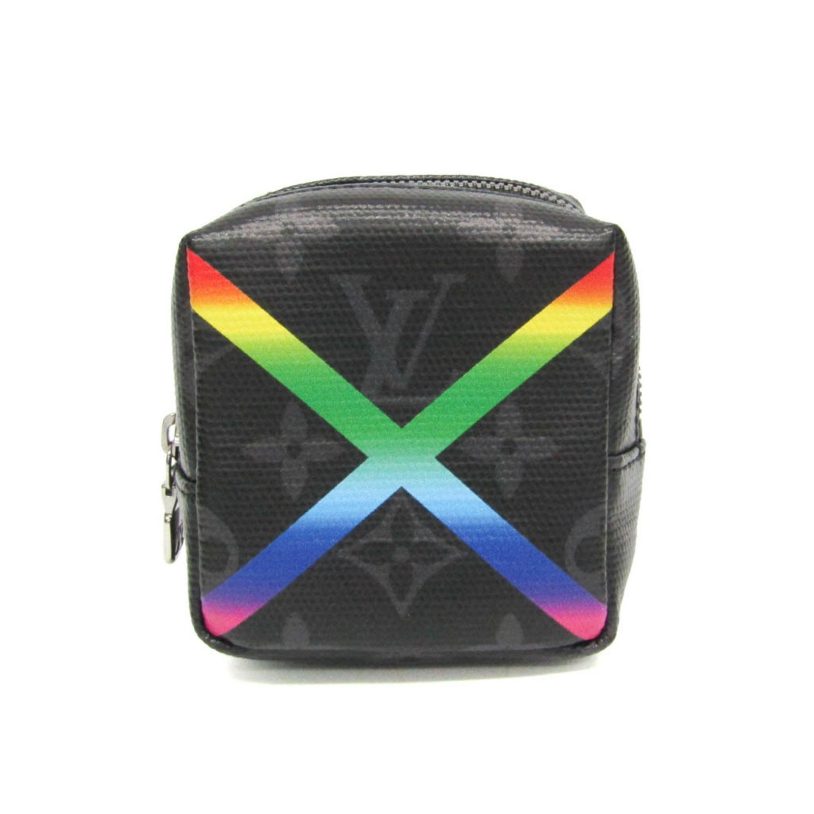 Louis Vuitton Monogram Eclipse Square Pouch Monog… - image 1