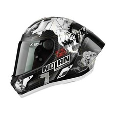 Nolan Racing X-804 RS Ultra Carbon Replica C.CHECA 24 white/silver/black