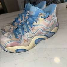 Nike Jordan Tatum 3 Jayson Tatum Cloud 0 Tie-Dye Basketball HF3136-400 Sz 7Y