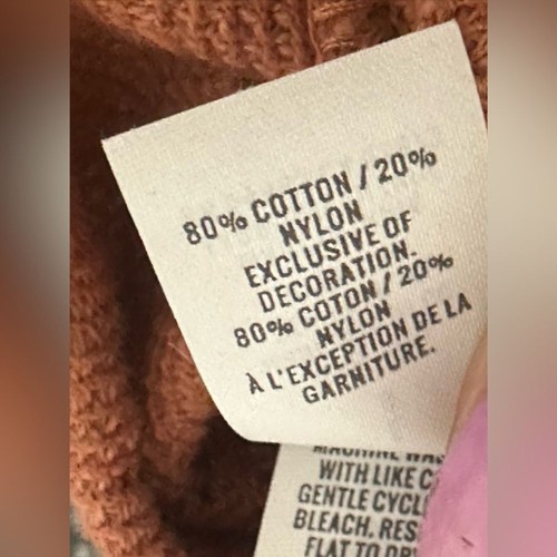 Abito Aerie L arancione ruggine pizzo midi boho floreale uncinetto slip nappa regolabile - Foto 8 di 11
