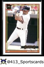 2026 Topps Series 1 Will Clark 1991 Topps 35th Anniversary Giants #T91-11
