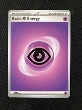 Scarlet & Violet 005 Basic Psychic Energy 2023 Pokemon Purple Trading Card