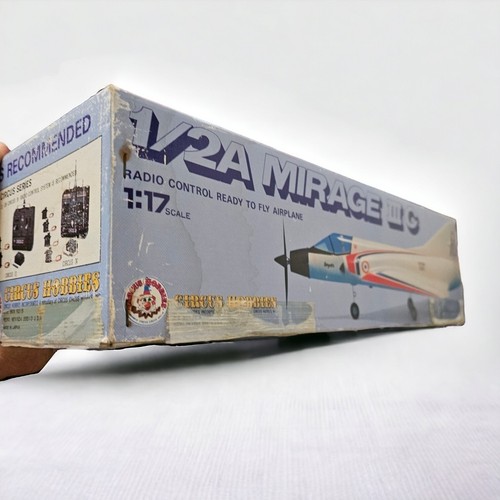 Circus Hobbies 1/2A MIRAGE III AIRPLANE 1:17 SCALE OPEN BOX - Picture 4 of 13