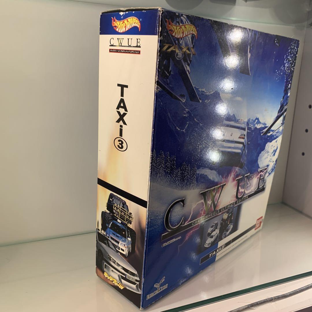 希少Hotwheels TAXI3 BANDAI プジョー406 ミニカーセット CWUE Chara Wheels Ultimate Edition Taxi 3 Peugeot 406