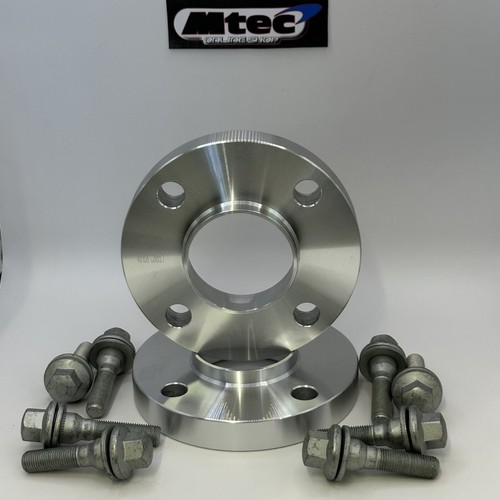 Peugeot Citroen Hubcentric 10mm Alloy Wheel Spacers & OE Flat Seat Bolts 4x108 - Picture 1 of 2