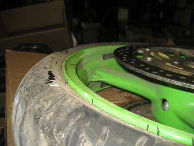 Kawasaki Front Wheel / Tire ZX-6R ZX6-R 9R 41073-1633-CJ | eBay