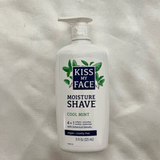 NEW Kiss my face moisture shave cool mint 11oz
