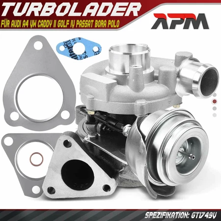 Turbolader AUDI A4  1.9 TDI (8D2, B5)