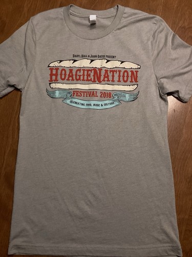 HoagieNation Festival 2018 Shirt Size S Hall & Oates Fitz And The Tantrums - Picture 4 of 4
