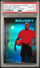 2021 GOODWIN CHAMPS MICHAEL JORDAN #G1. GOUDEY PLATINUM 