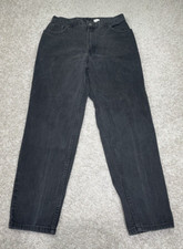 Vintage Levis 550 Jeans Women  s 30 x 29 Sz 12 Black Relaxed Fit Tapered Leg USA