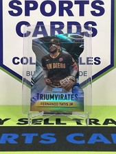 Fernando Tatis Jr. 2023 Stadium Club Chrome Baseball “Triumvirates” PADRES 