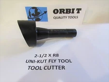 2-1/2" HEAD DIAMETER X R-8 SHANK FLY TOOL CUTTER-----APT  MADE IN THE U.S.A.