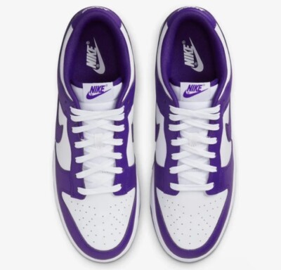 NEW Nike Dunk Low Retro Championship Court Purple 2022 Men's Size