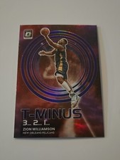 2022-23 Donruss Optic Zion Williamson #14 Purple Prizm HOLO T-Minus 3..2..1..