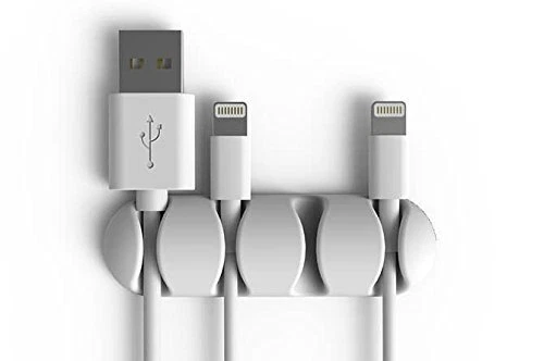 Blucdmuwh Cabledrop Multi Multi Multicable Router Clips 2 unidades blanco Foto 2 de 4