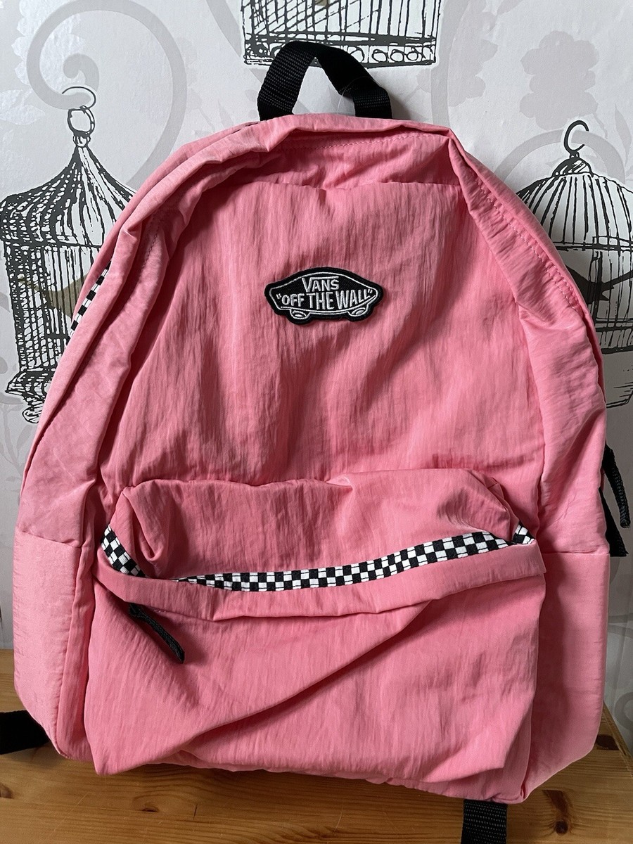 VANS PINK BACKPACK BNWT