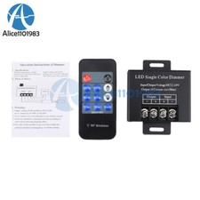 DC12V 24V 11Key LED Single Color Dimmer RF 30A Strip Light Remote Controller
