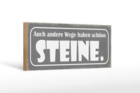 Holzschild Spruch 27X10 Cm Auch Andere Wege Haben Sterne Deko Schild Wooden Sign
