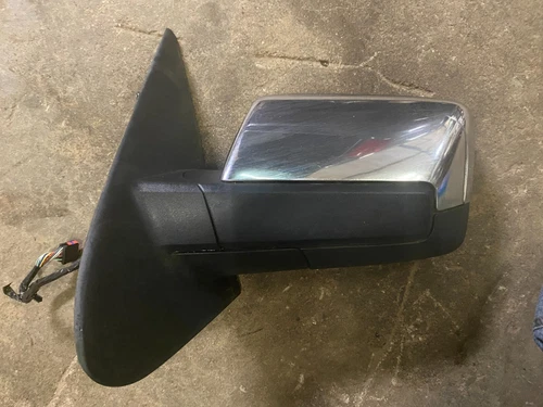 07 08 2008 LINCOLN NAVIGATOR LEFT DRIVER MIRROR POWER FOLD CHROME 8L74-17683-AA