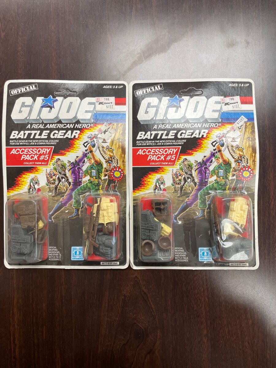1986-88 Hasbro Original GI JOE (10) Sealed Pack Lot - JINX 1986-88 Hasbro Original GI JOE (10) Sealed Pack Lot - JINX