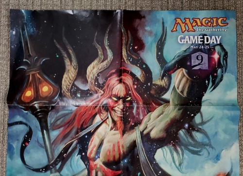 MTG Journey Into Nyx Rival the Gods Spieltag Promo Store 2-seitiges Poster 28 x 22 - Bild 5 von 7