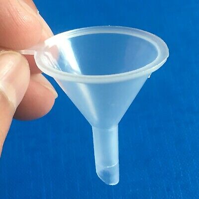 1 100 FUNNEL  NARROW NECK mini atomiser small  tiny plastic 