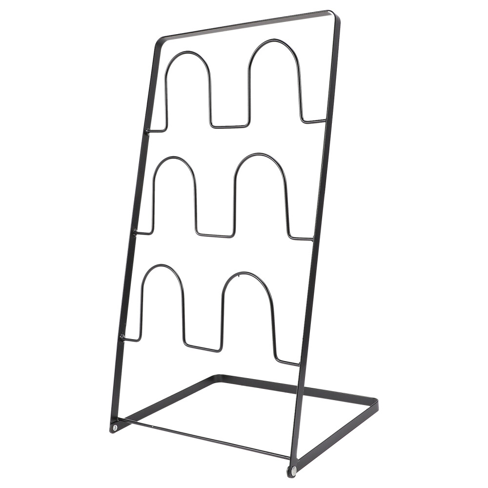 APL 2 Pezzi Supporto Pantofole Multistrato Uomo Pantofole Scaffale Stoccaggio