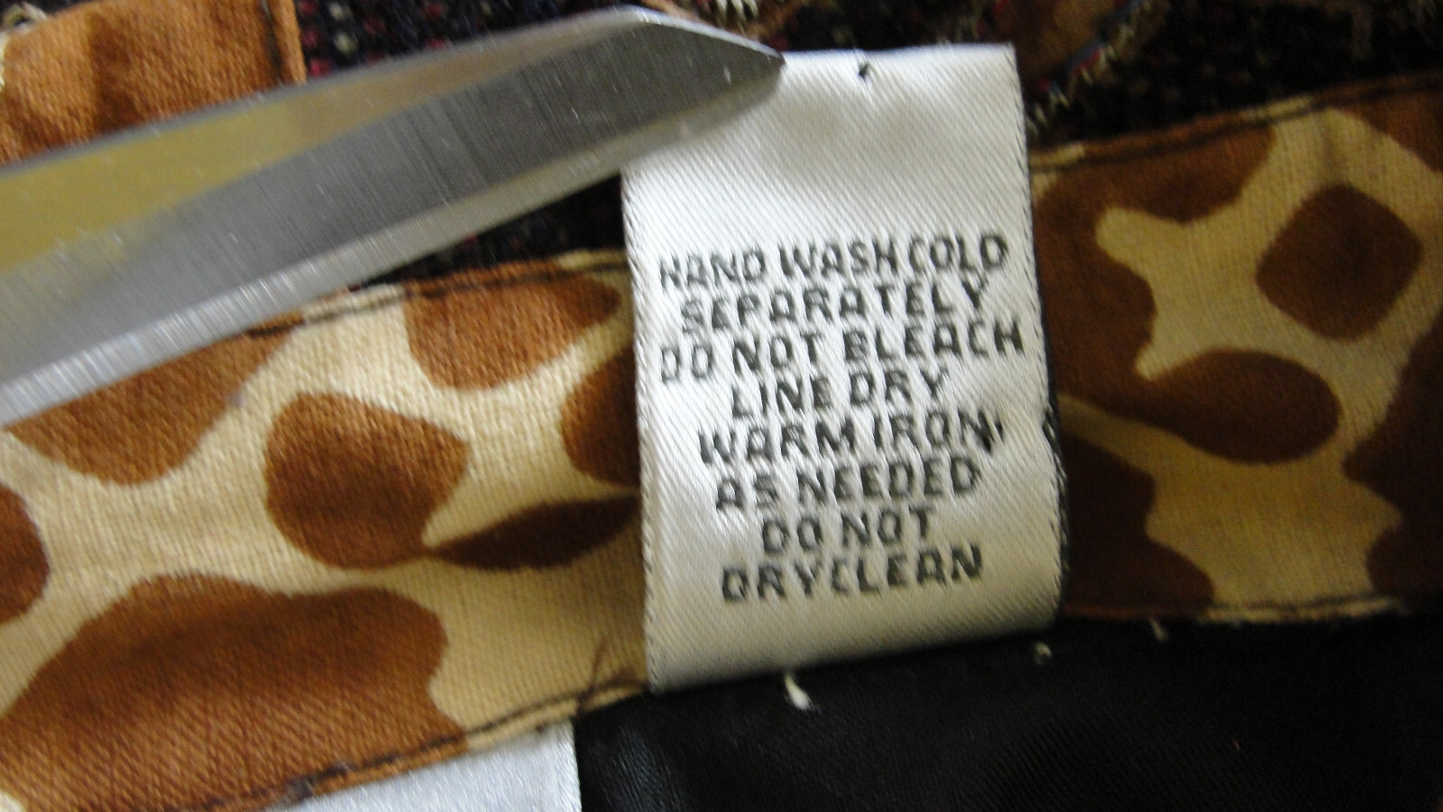 Chicos Size 2 Bohemian Patchwork Lined Button Fro… - image 5