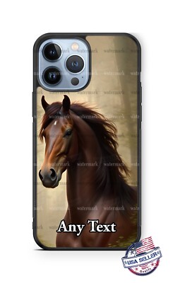 Arabian Majestic Brown Horse Phone Case iPhone 16 Samsung A14 S24 Google Moto 5g