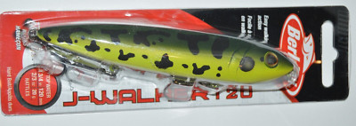 berkley j-walker 120 walk d dog topwater lure 4.75'' mf frog Justin Lucas
