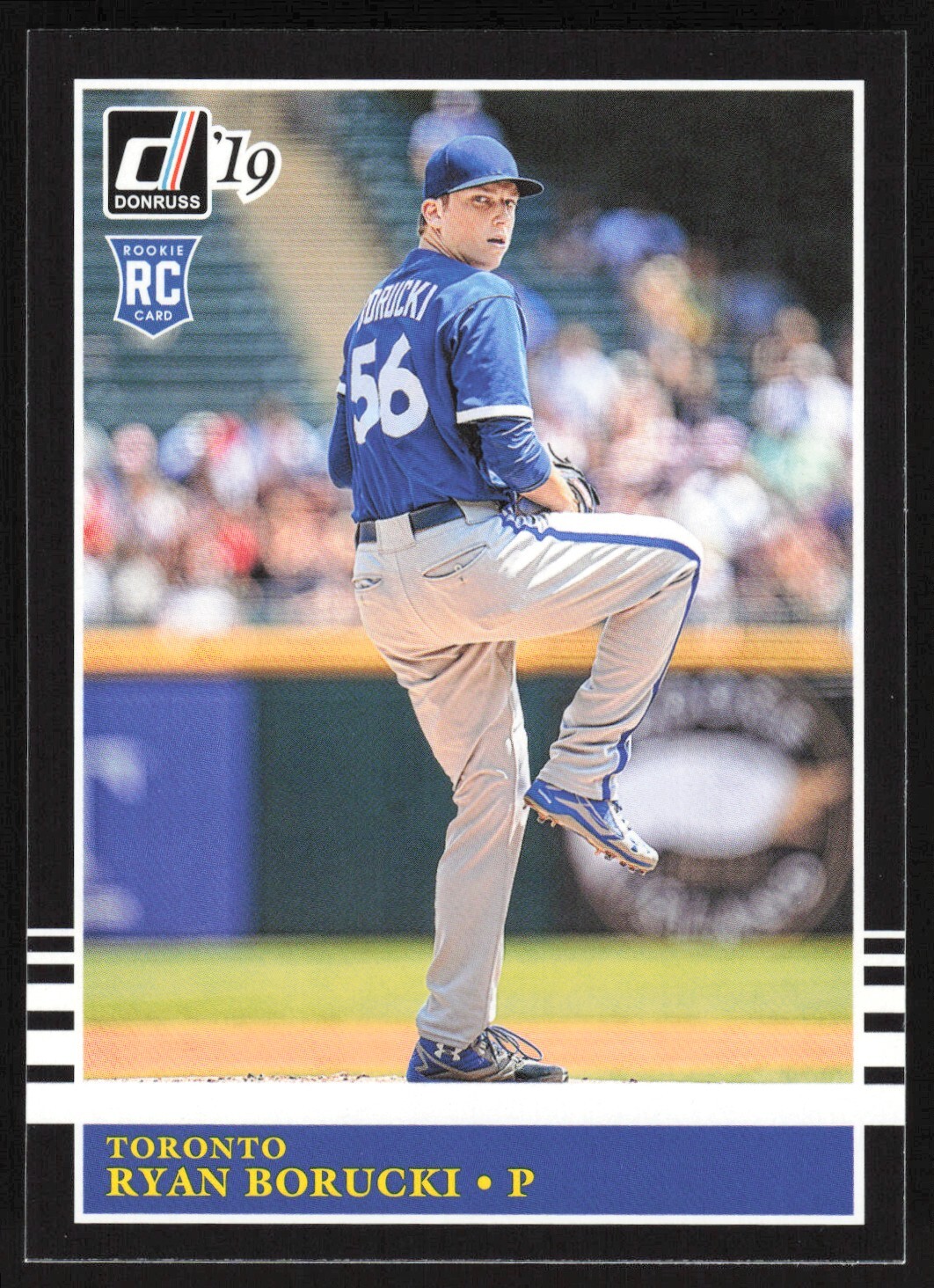 2019 Panini Donruss Retro Baseball Ryan Borucki RC #227 Toronto Blue Jays