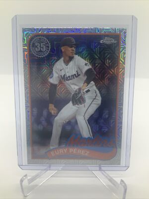 2024 Topps Topps Series 2 1989 Silver Pack Eury Perez Marlins 2T89C-82